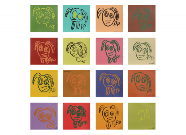 A pop-art inspired, brightly coloured illustration