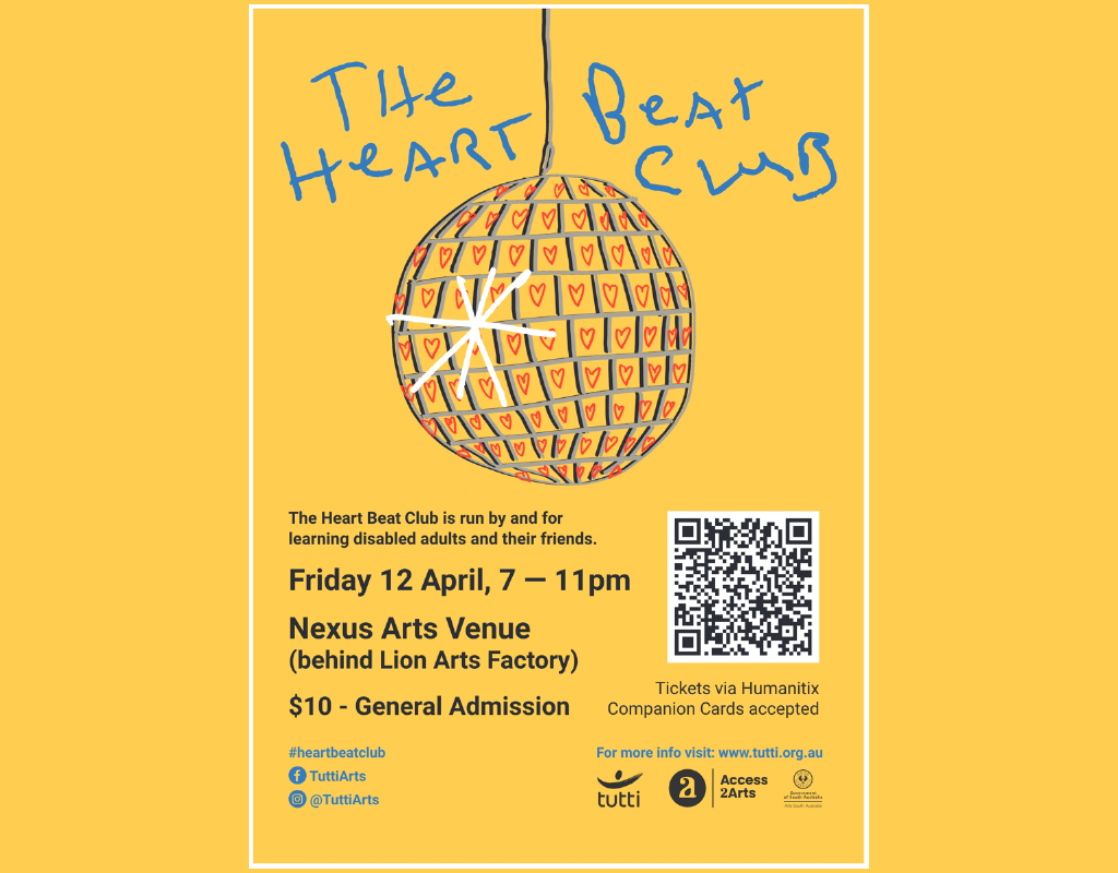 Heart Beat Club flyer