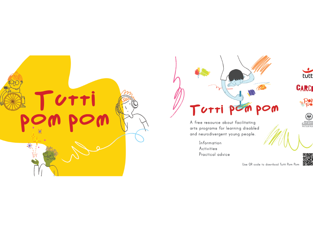 Tutti Pom Pom promotional flyer