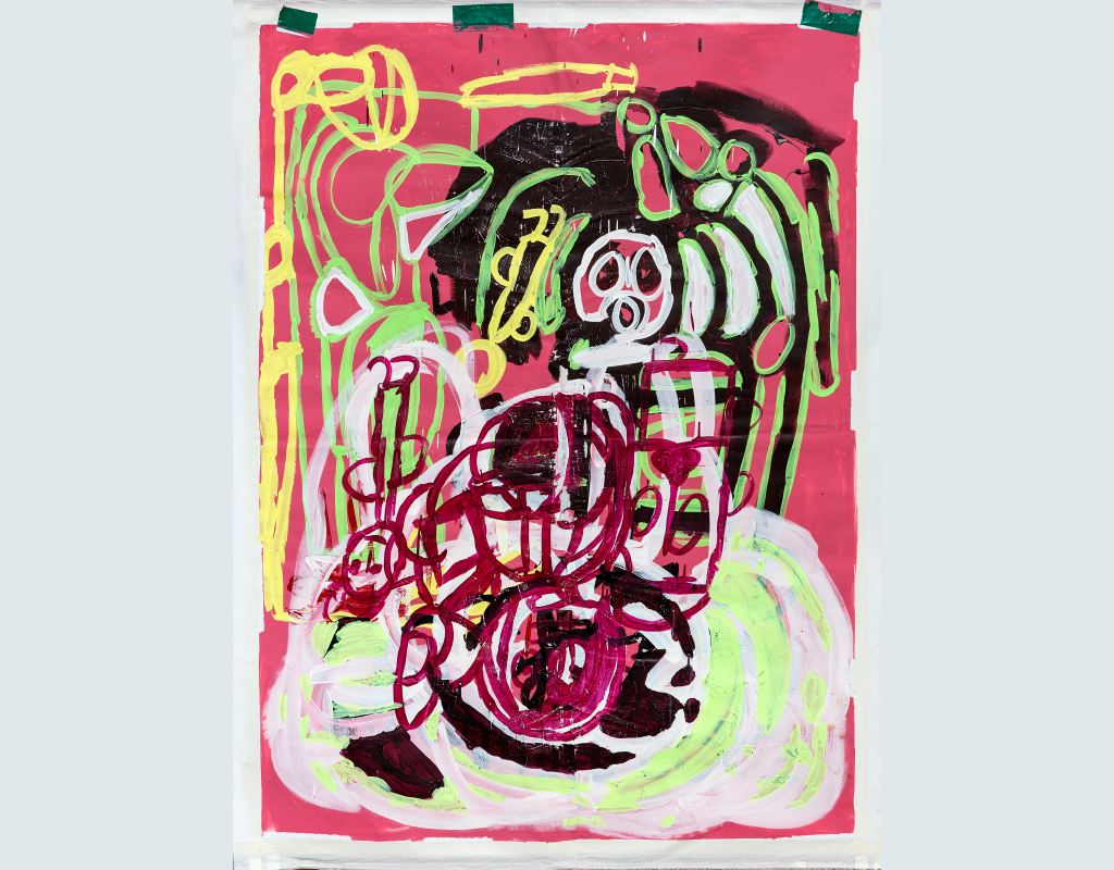 Lewis Constantine, Untitled, Korea, Acrylic