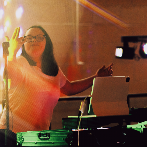Image of Beats Crew DJ on the decks