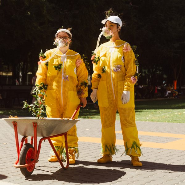 Floods of Fire climate activation - Isi in a bee suit