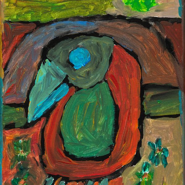 Jeffrey Brown, Toucan, 2025, Acrylic on canvas, 20 x 25cm