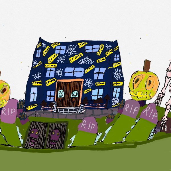 Jacko Hooper, Halloween, 2025, digital drawing